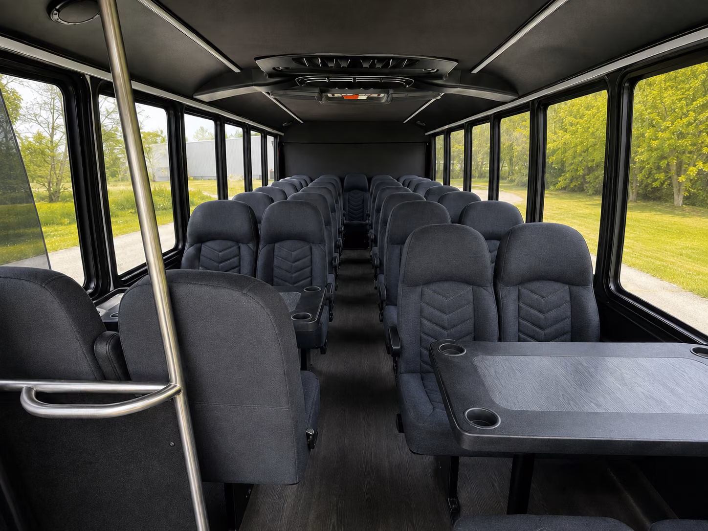 simi valley 18 passenger minibus inside
