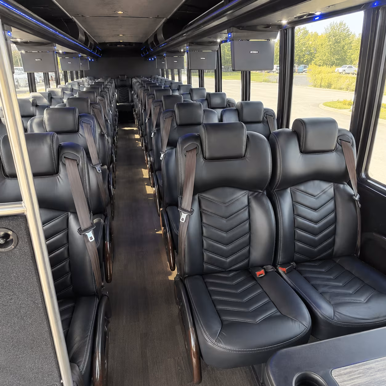 simi valley 25 passenger minibus interior