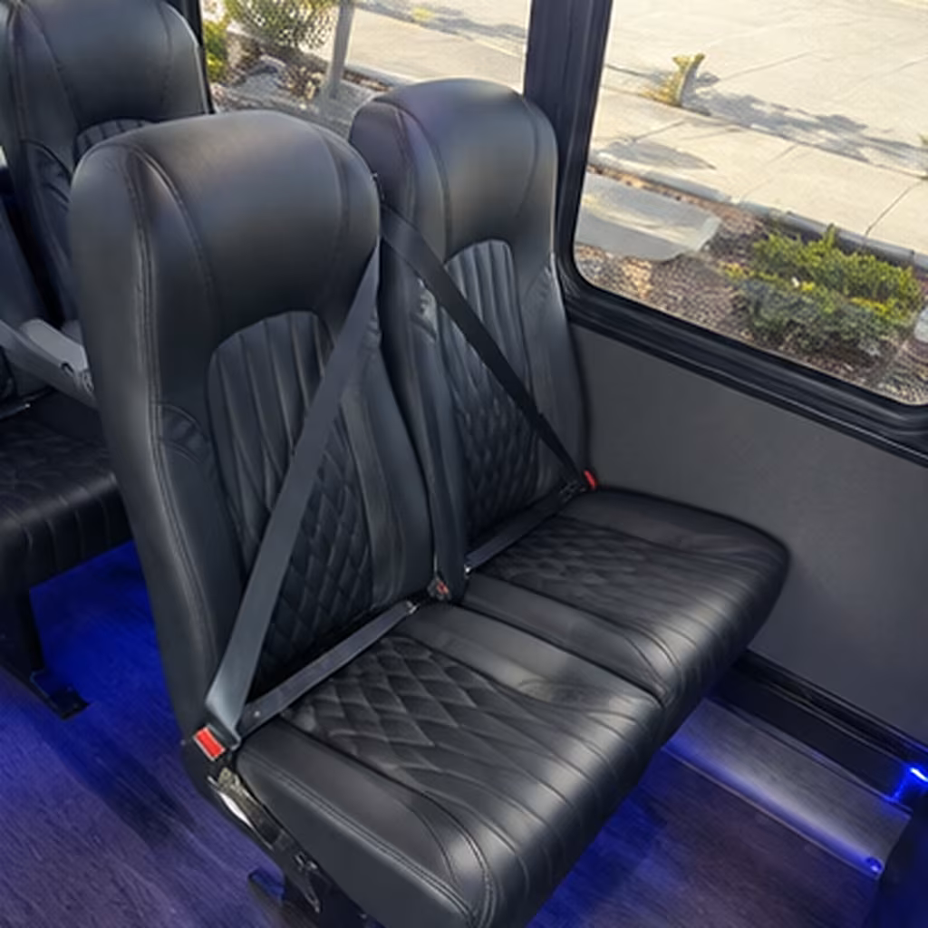 simi valley 35 passenger minibus inside