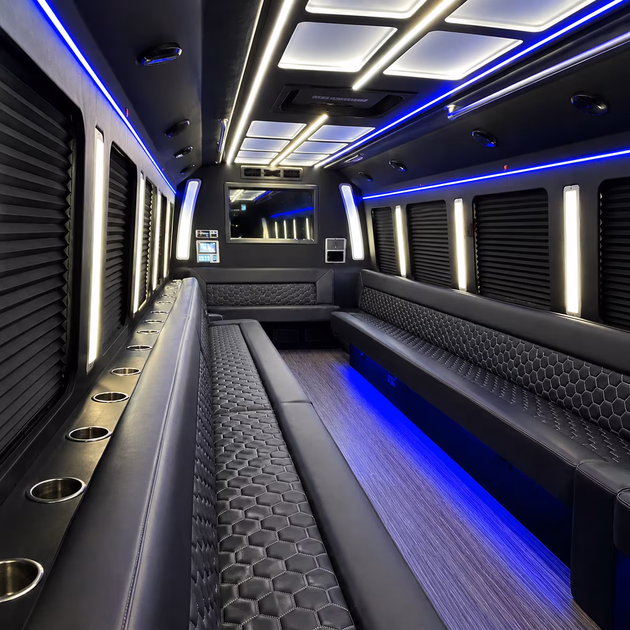 simi valley party bus inside
