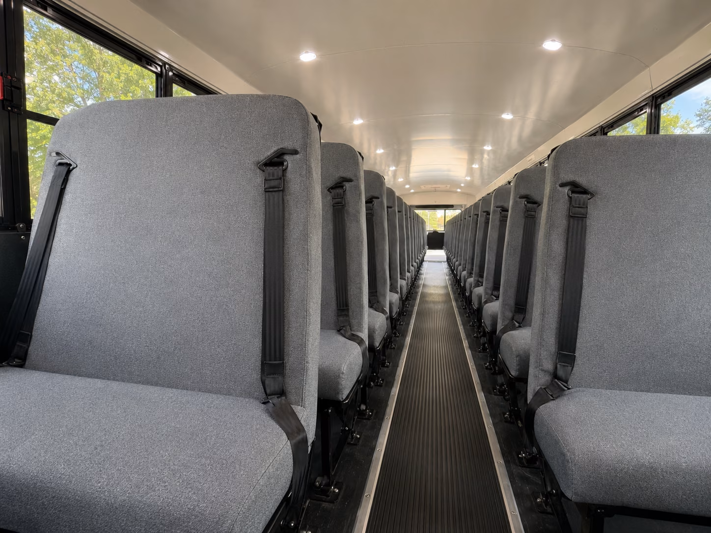 simi valley school bus inside
