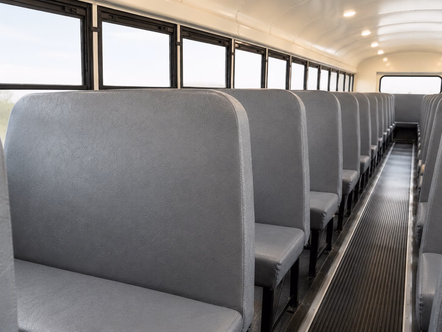 simi valley school bus interior