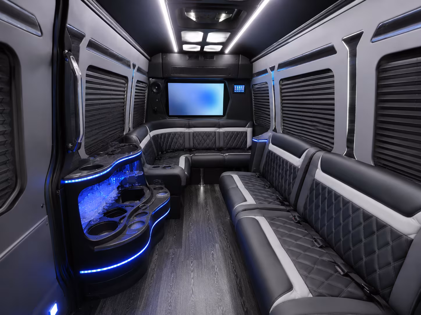 simi valley sprinter limousine inside