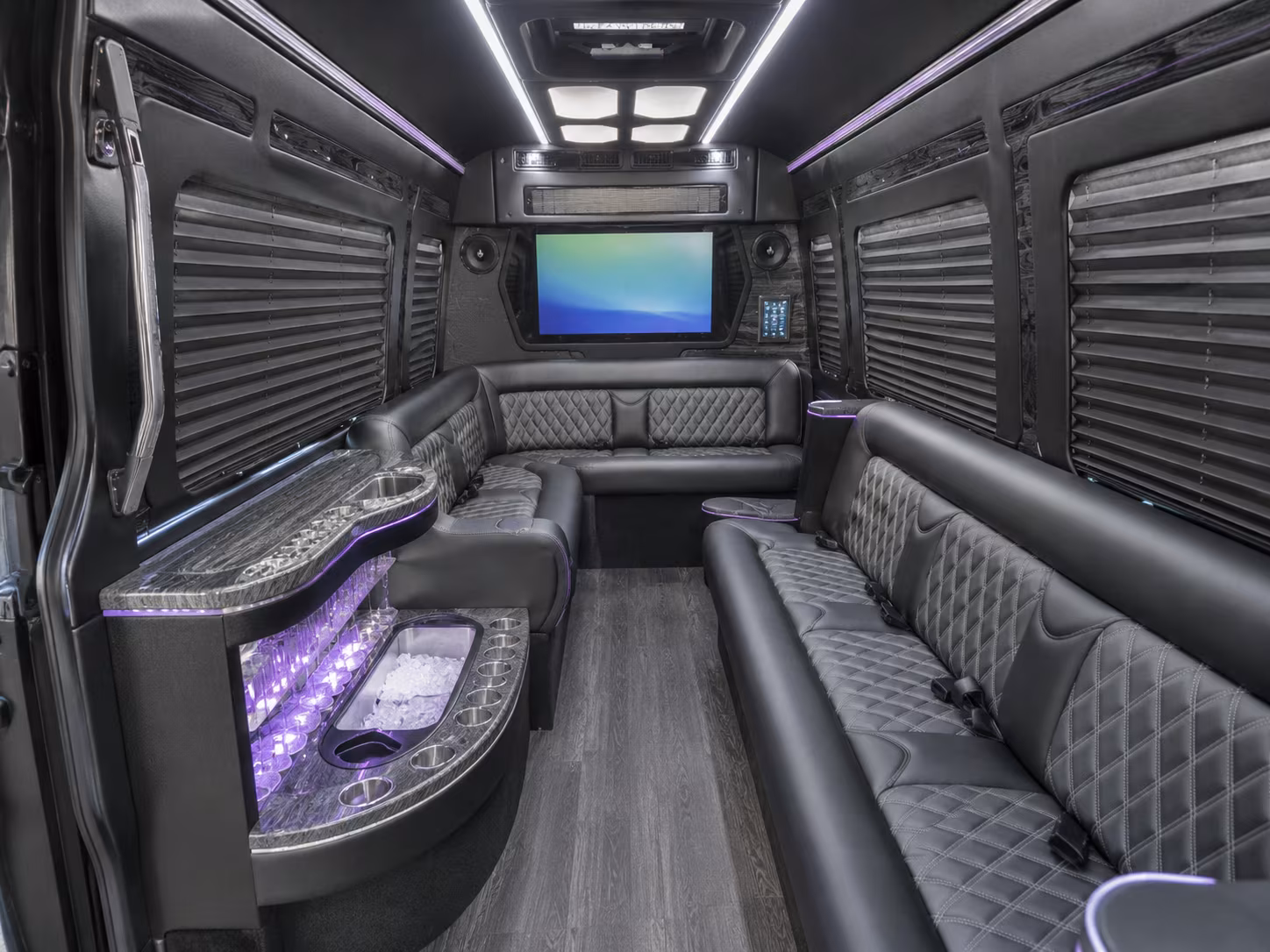 simi valley sprinter limousine interior