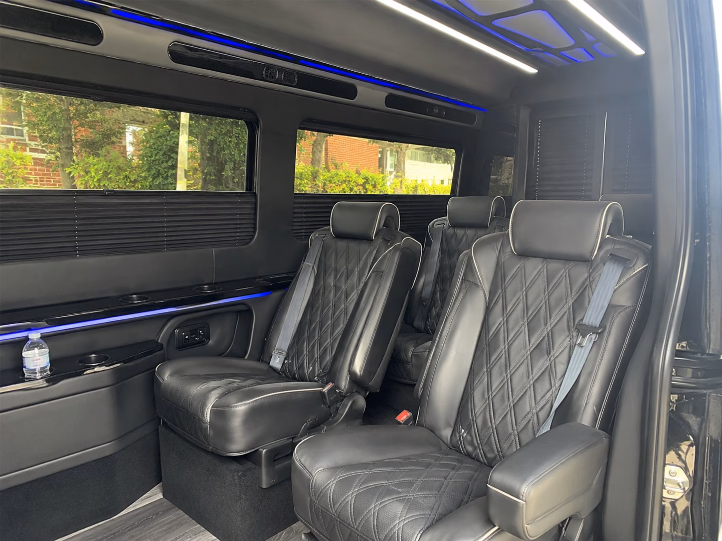 simi valley sprinter van with driver inside